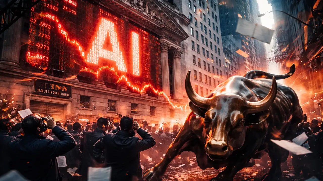 Fala strachu przed AI przetacza się przez rynki akcji: Kolejny sektor trafiony – zatopiony. Absurd na Wall Street?