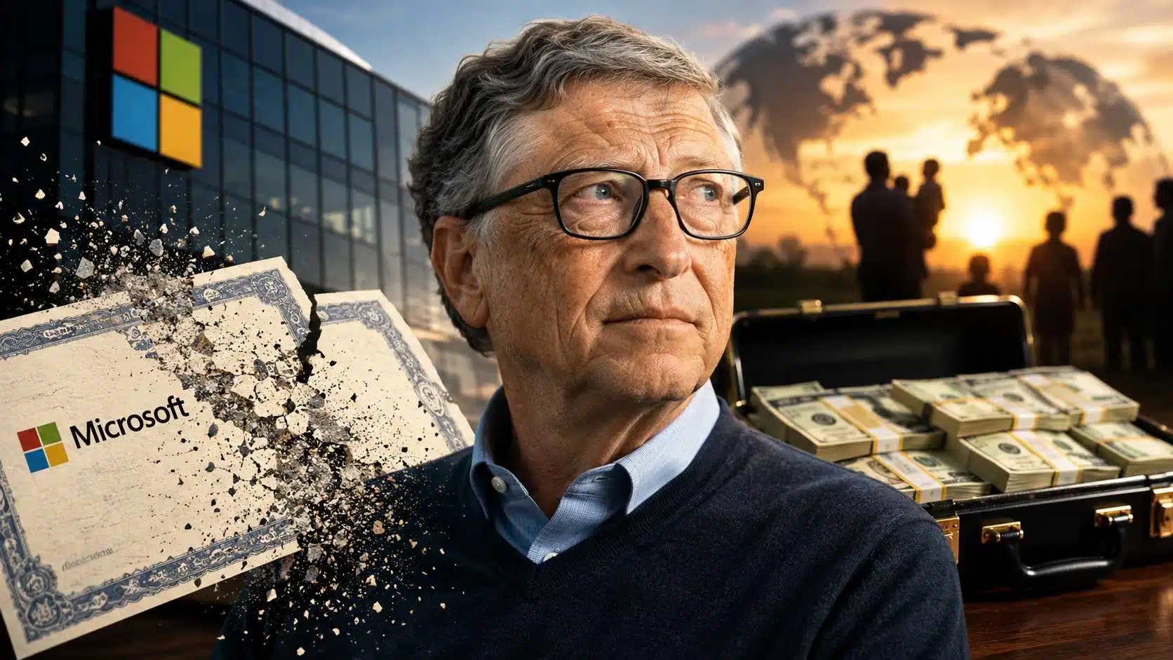 Fundacja Billa Gatesa sprzedała wszystkie akcje Microsoftu!
