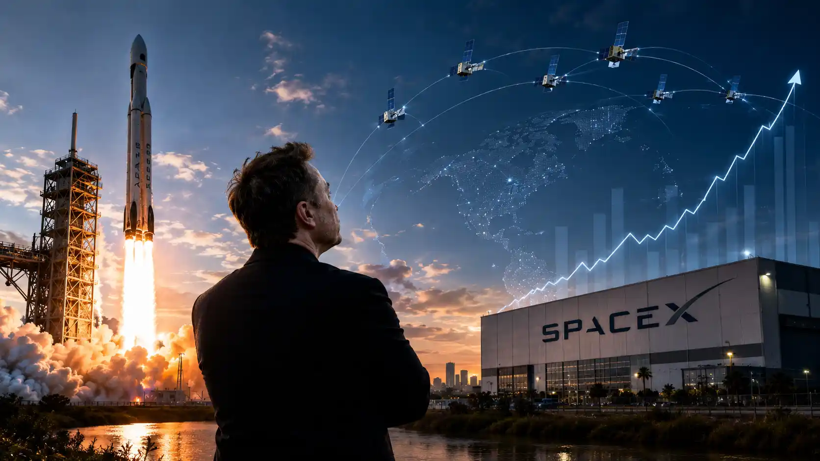 SpaceX potwierdza giełdowe trzęsienie ziemi! Musk chce zebrać 75 miliardów dolarów i przejść do historii