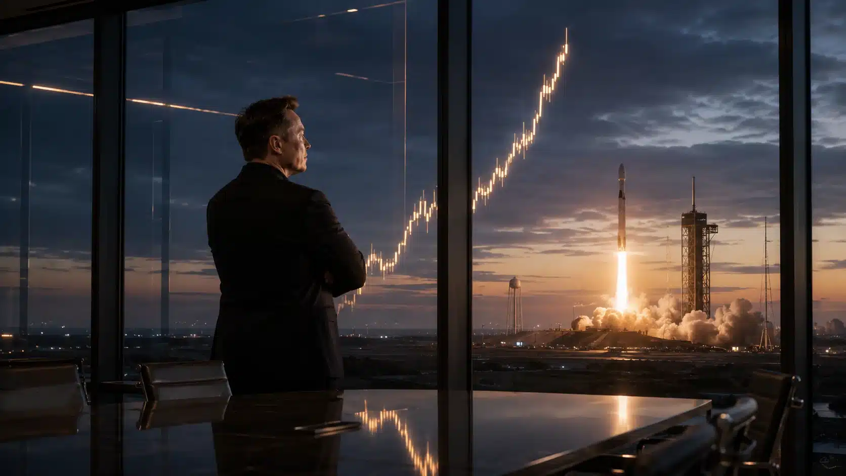 Musk obiecuje bilion przychodów. SpaceX dopiero weszło na giełdę, a już odlatuje w kosmos