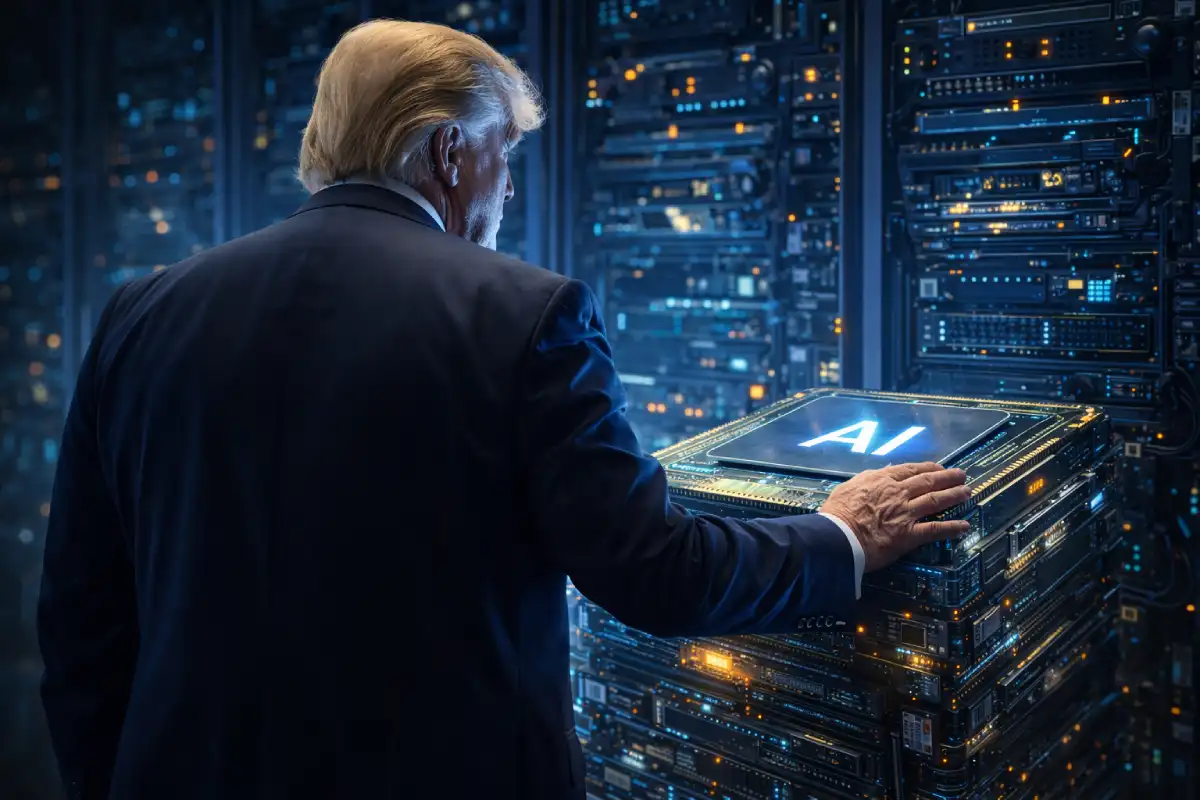 Trump chce całkowitej kontroli nad AI. Nasdaq przestraszył się Waszyngtonu?