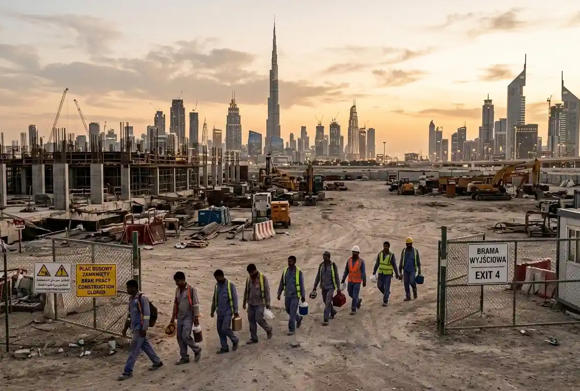 Dubajski raj legł w gruzach? Panika na rynku luksusowych nieruchomości