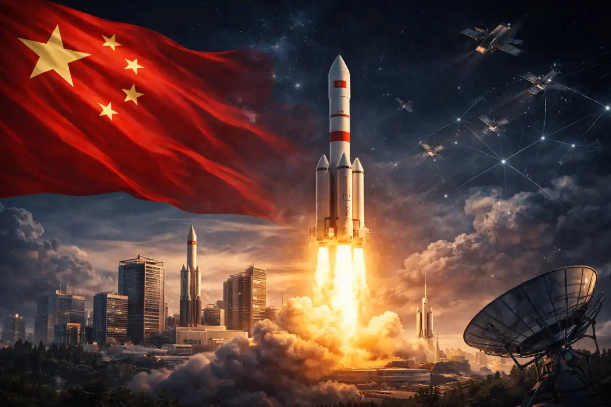 Chiny szykują kosmiczny skok. Powstaje „miasto satelitów”, a w tle rynek wart biliony