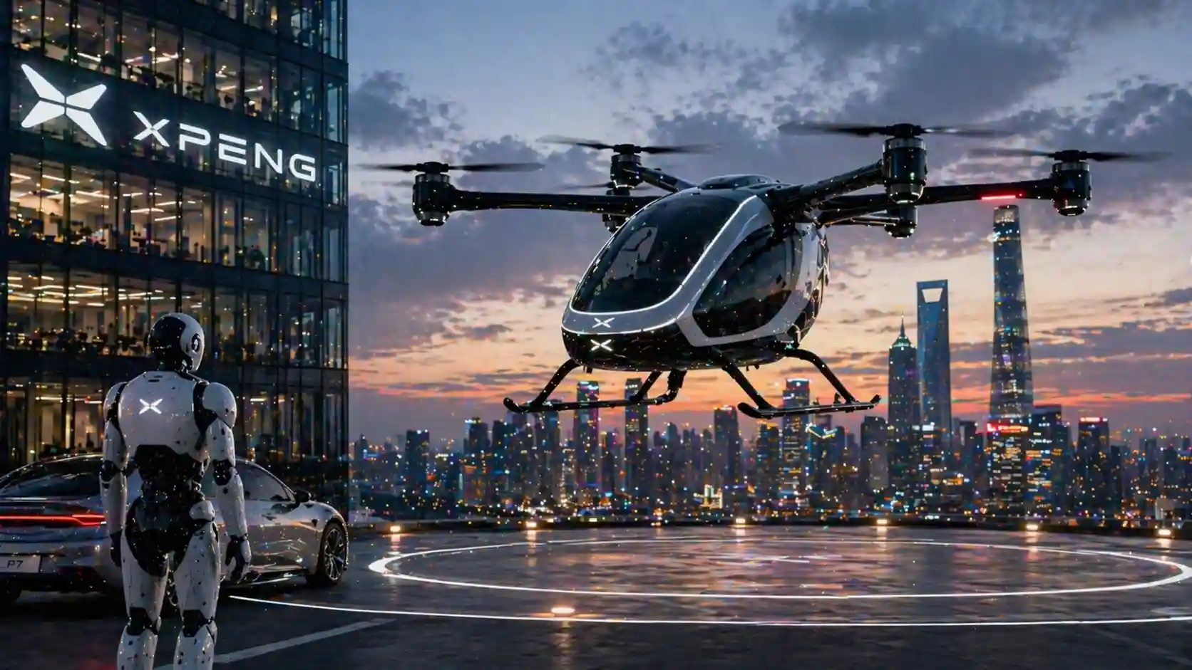 To już nie sci-fi. Chińczycy ruszają z latającymi autami i szykują coś jeszcze większego