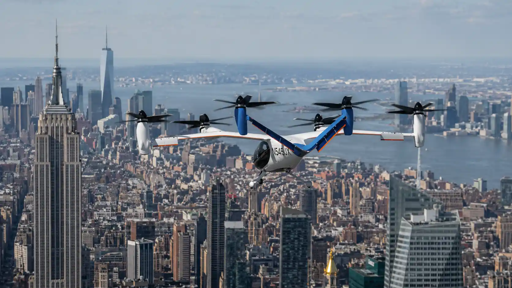 Rewolucja jest o krok. Latające taksówki już latają nad Nowym Jorkiem