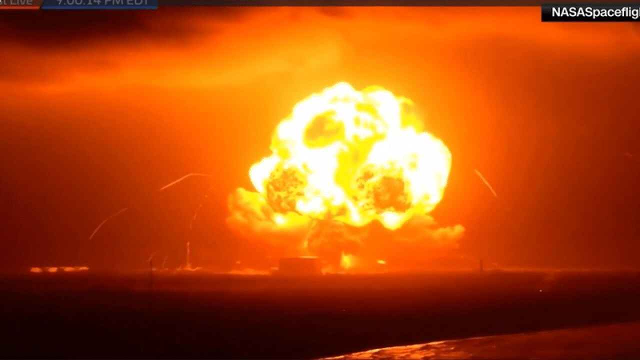 Rakieta Blue Origin eksplodowała podczas testu. Atomowa chmura nad Florydą
