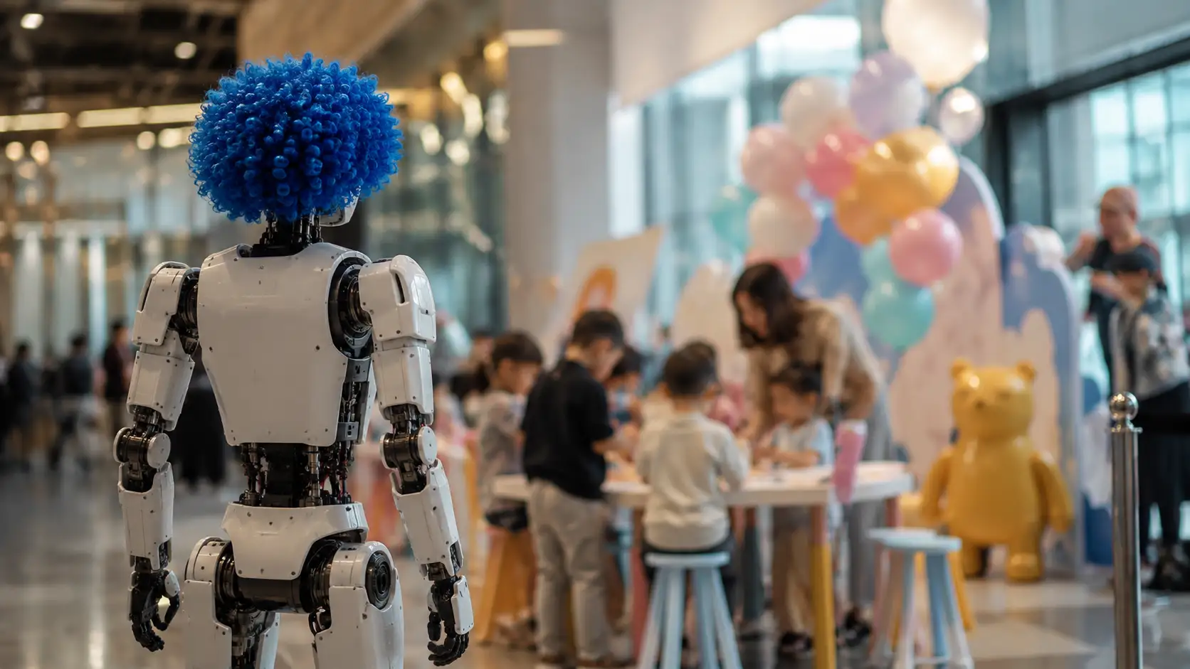 Robot jak polski Edward kopnął dziecko podczas pokazu. To nie brzmi już jak niewinna zabawka