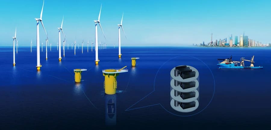 Chiny wyprzedziły resztę świata w wyścigu na centra danych AI. Umieścili je pod wodą, a zasila je energia z wiatru