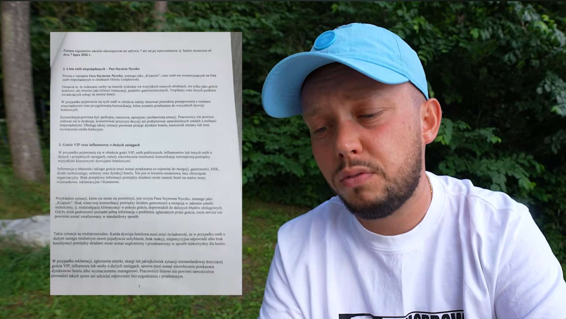 Książulo z zakazem wstępu do Gołębiewskiego? Influencer wpisany na czarną listę