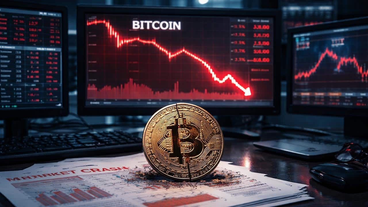 Według Bloomberga cena Bitcoina może spaść do 50 000 USD. Oto dlaczego