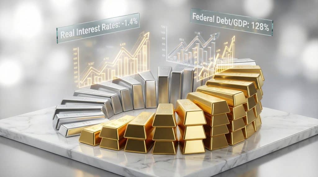 Złoto rozpoczyna 2026 rok od kolejnych rekordów. Fundamenty strachu i siła trendu po jednej stronie rynku