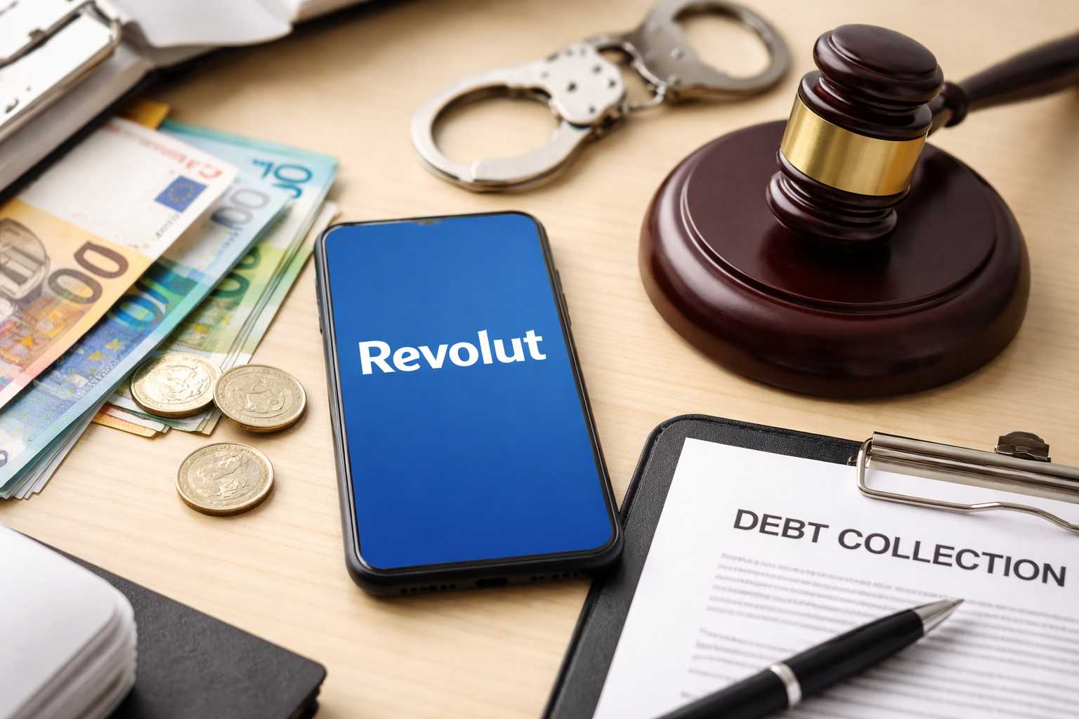 Czy komornik może zająć konto Revolut?