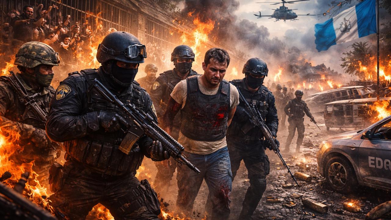 Państwo opanował chaos. Przestępcy przejęli kontrolę nad więzieniami i wzięli zakładników. Są ofiary