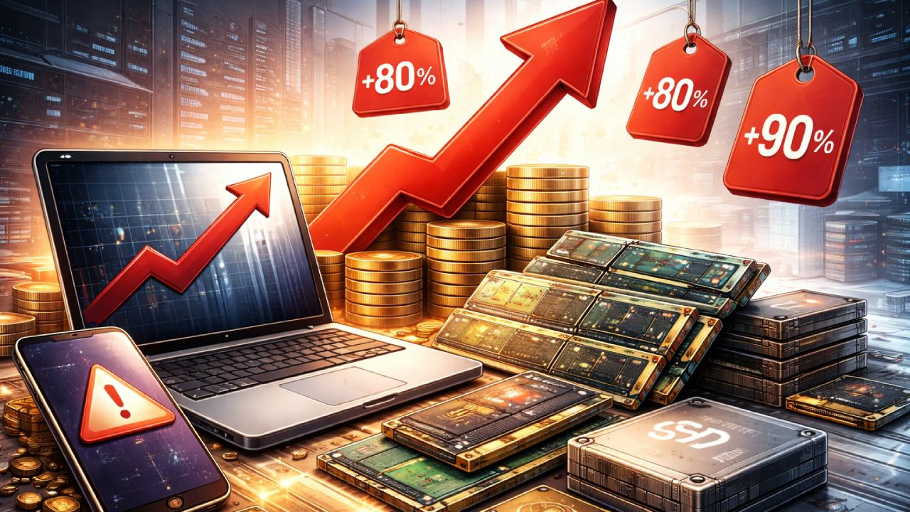 Uwaga: ceny komputerów mogą mocno wzrosnąć. Szaleństwo na rynku układów pamięci. Co dalej?