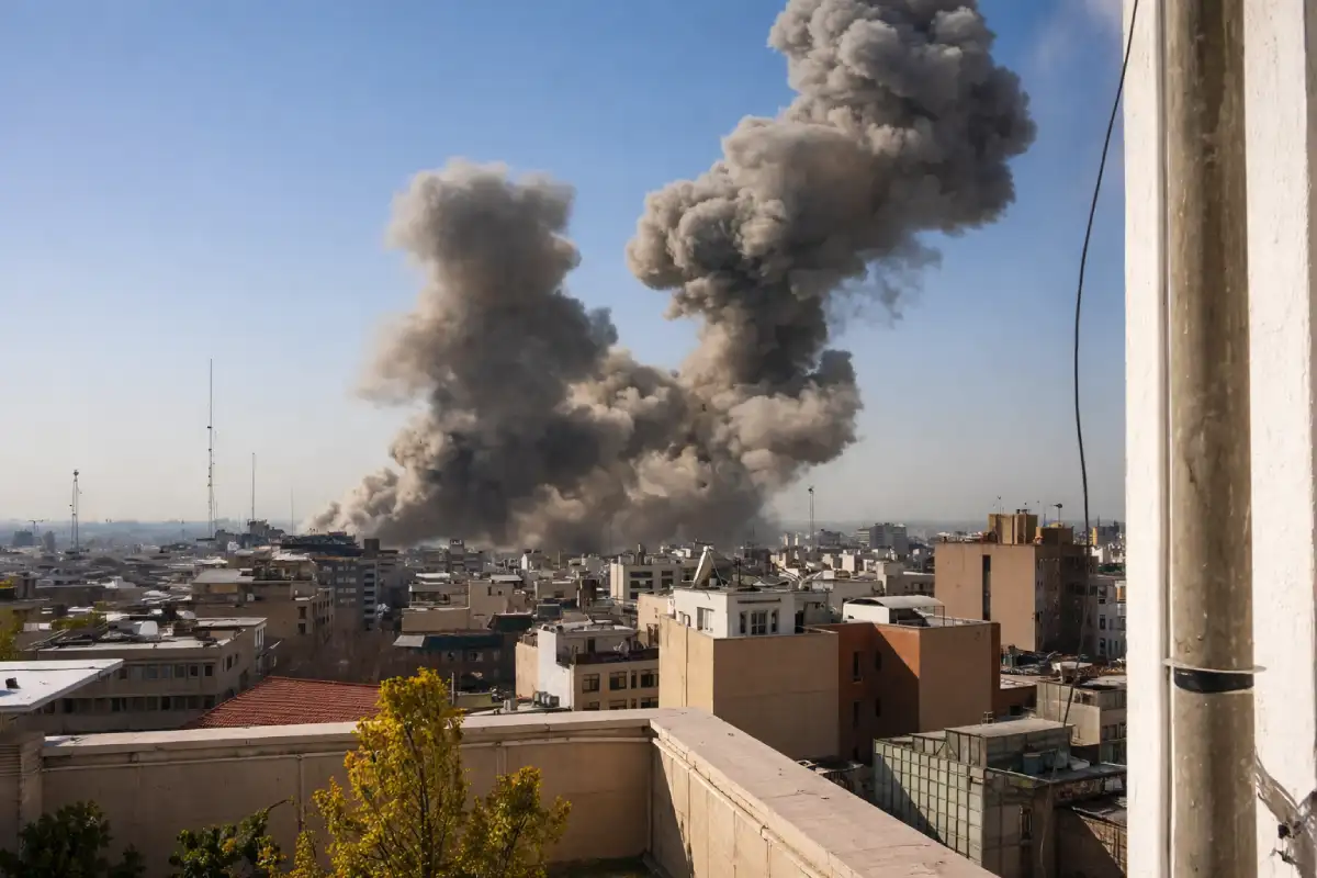 Z ostatniej chwili: Izrael uderza w Iran. Prewencyjny atak na Teheran, dym nad biurem Chameneiego. USA w tle