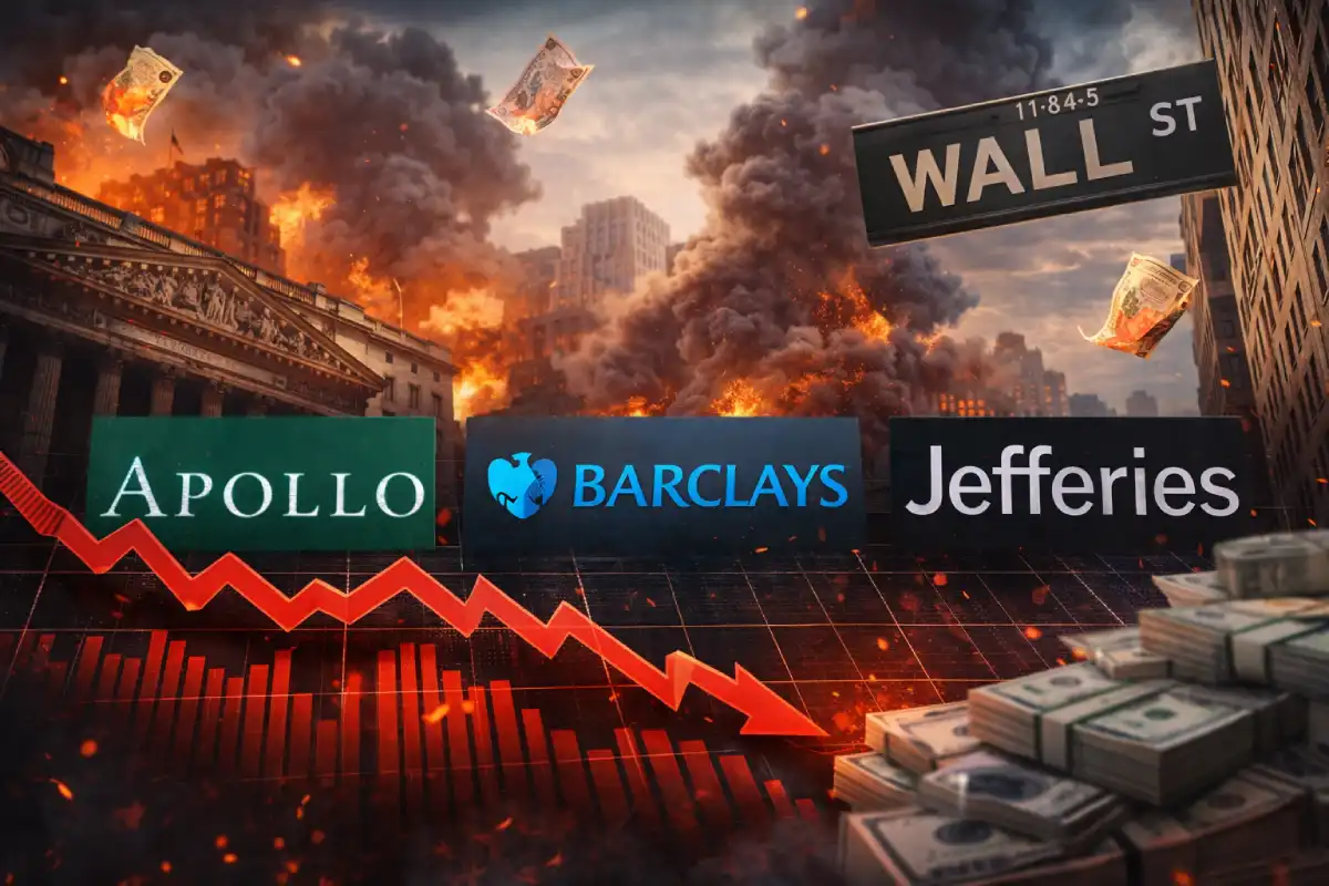 Upada potężny fundusz dłużny. Akcje banków zanurkowały, szok w globalnym systemie finansowym?