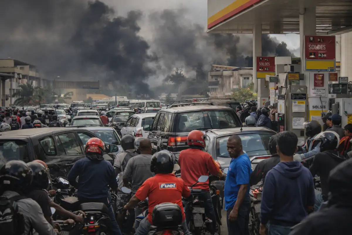 Pierwszy kraj pęka przez wojnę o ropę. Stan wyjątkowy i panika na stacjach