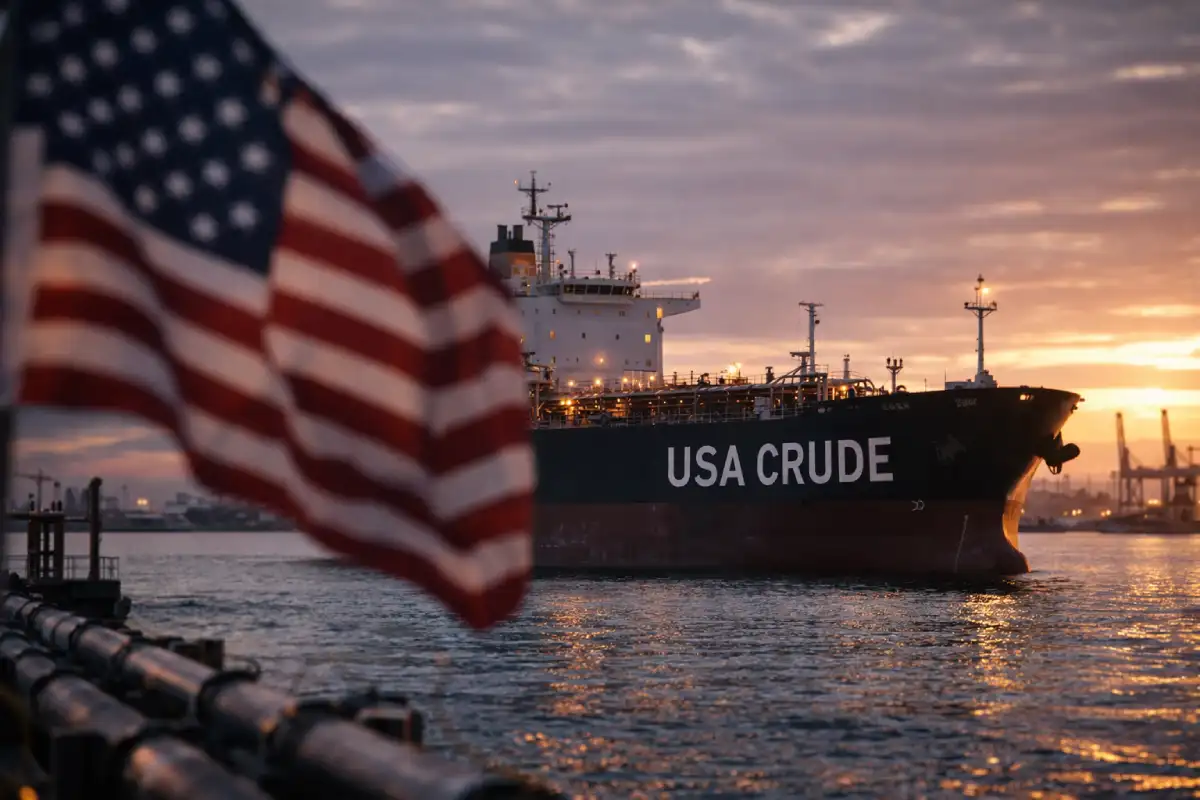 Cały świat rzucił się na ropę z USA! Eksport bije rekordy przez wojnę z Iranem