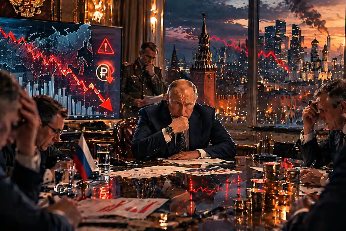 Putin wściekły na własnych ludzi. Gospodarka Rosji zaczyna się chwiać