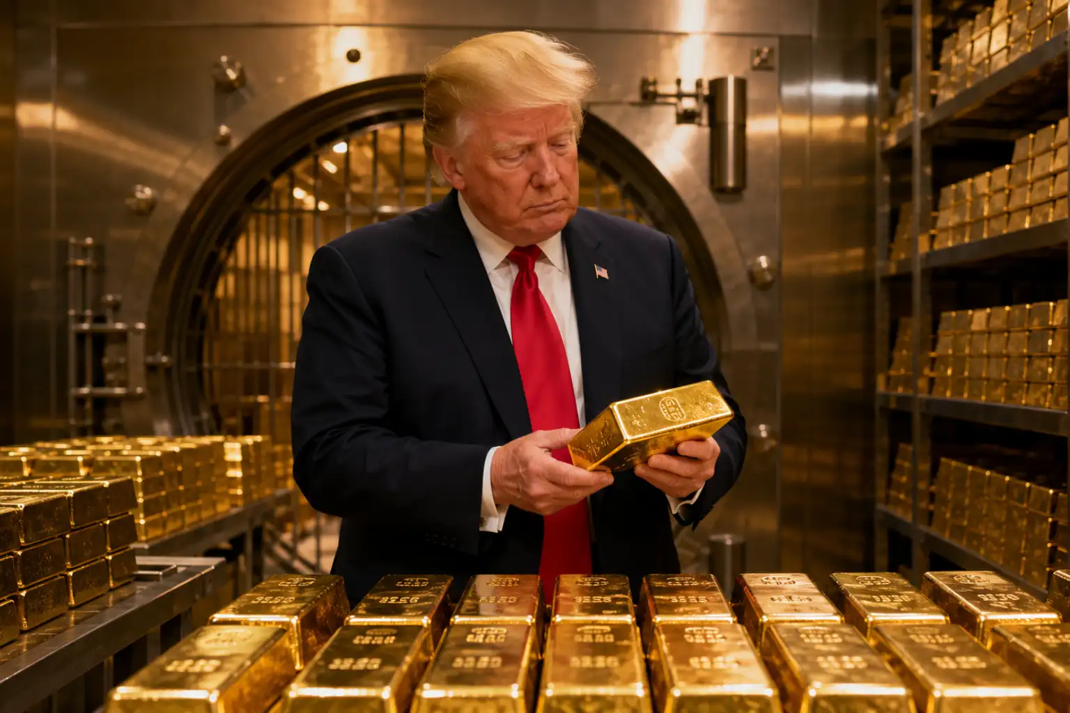 Co naprawdę leży w Fort Knox? Trump domaga się kontroli złota za setki miliardów