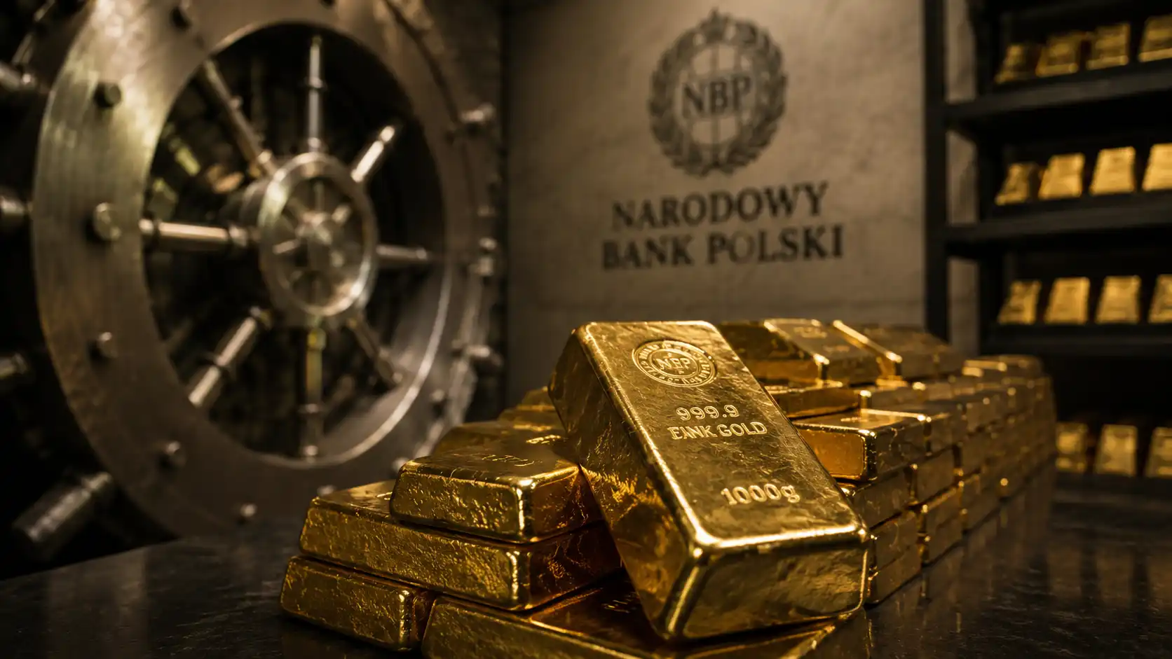 NBP znowu ładuje złoto do skarbca. Polska największym kupcem wśród banków centralnych
