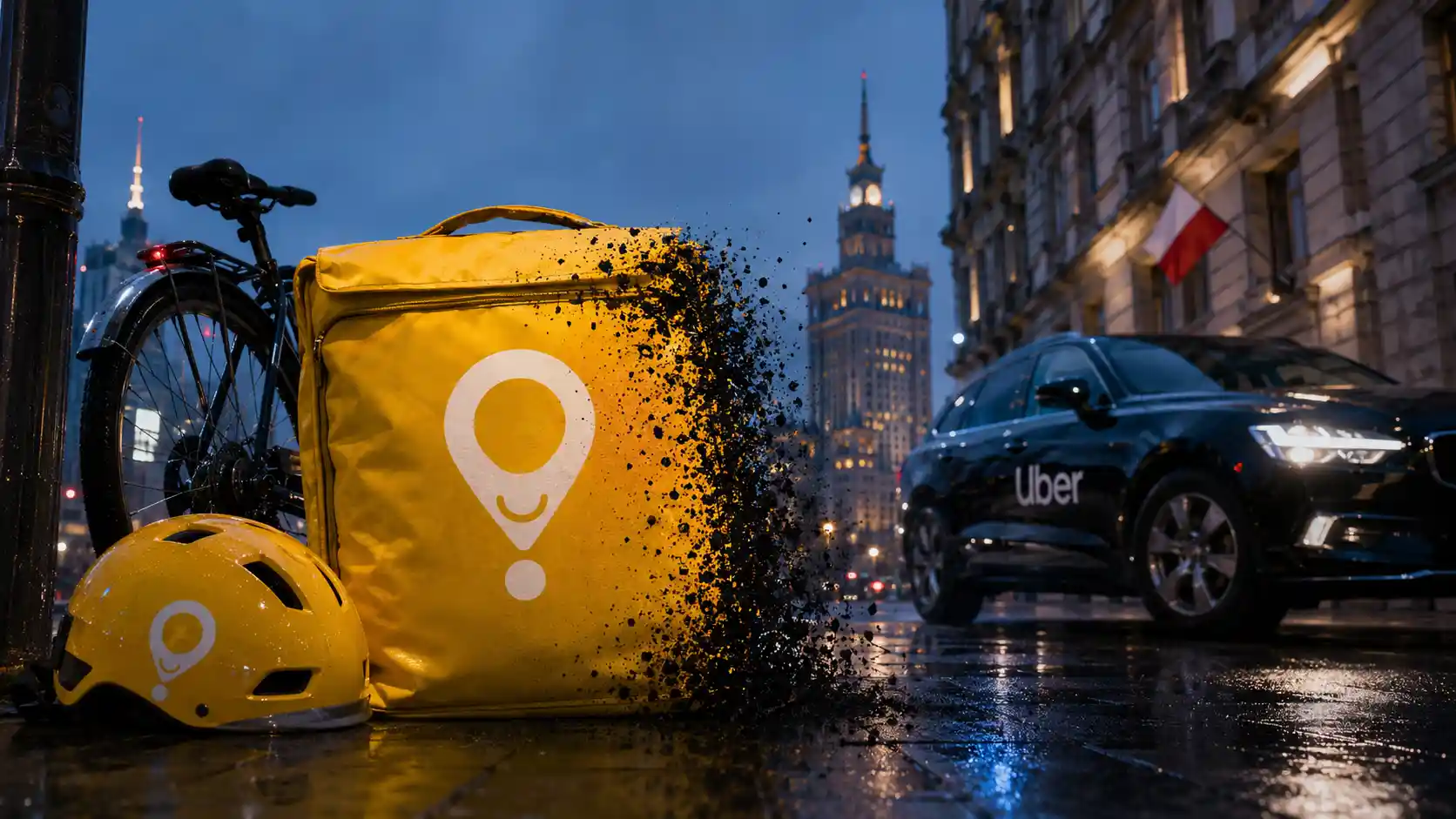 Glovo zniknie z polskiego rynku? Uber szykuje sensacyjne przejęcie!