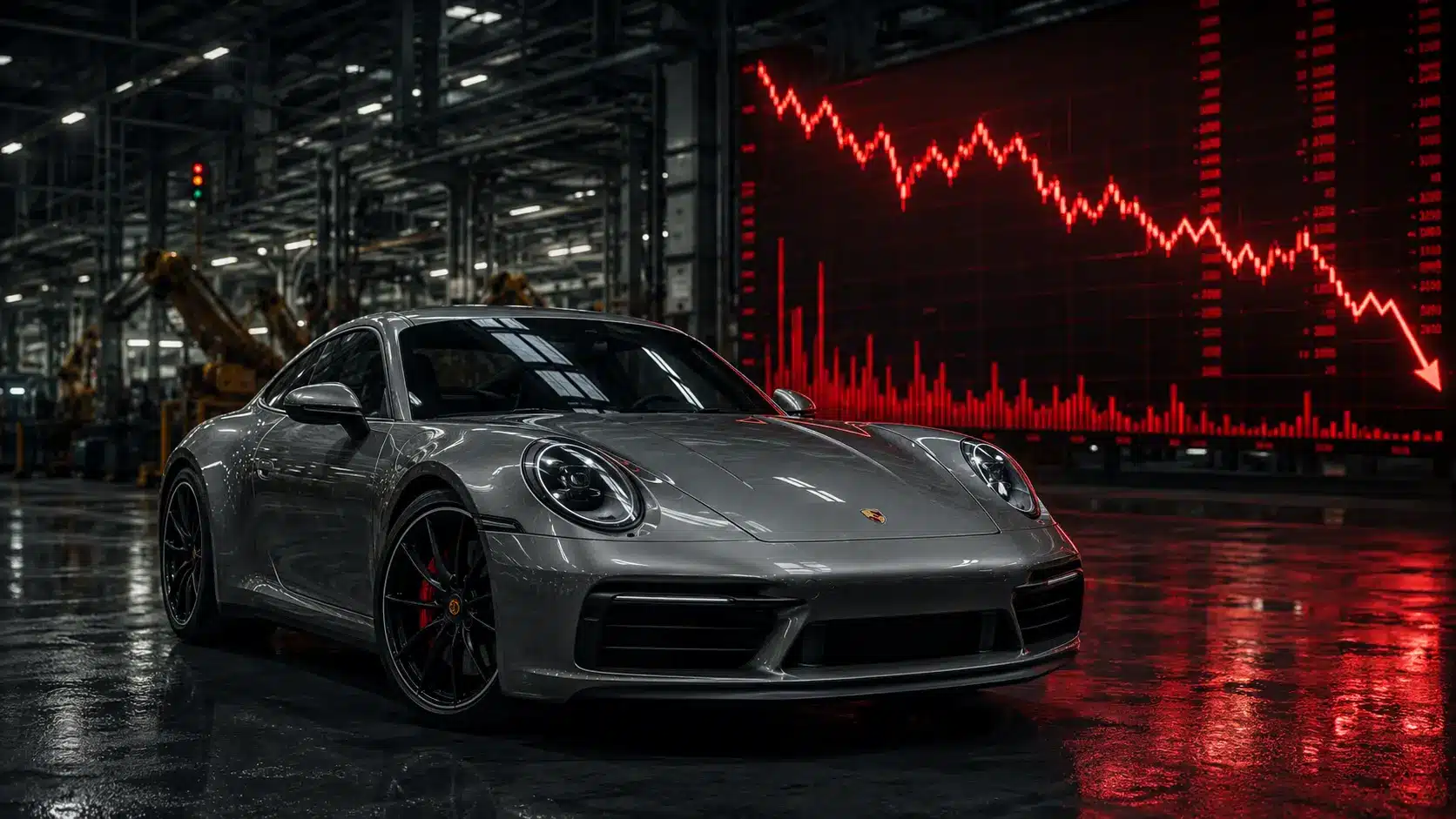 Porsche tnie 9000 etatów. Największy spadek na giełdzie od 2009 roku