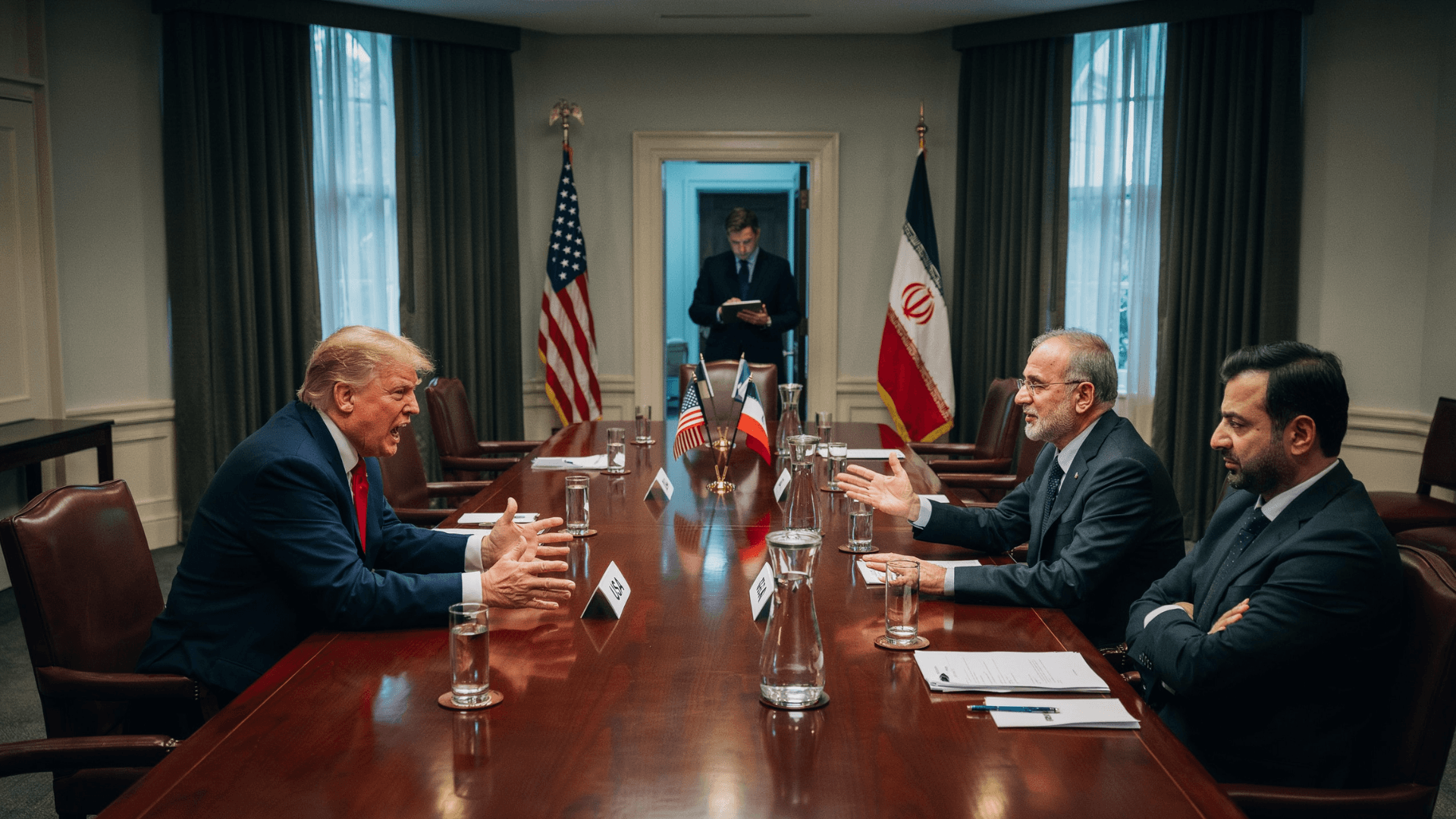 Iran stanowczo odrzuca tezy Trumpa. Wojna potrwa dłużej?