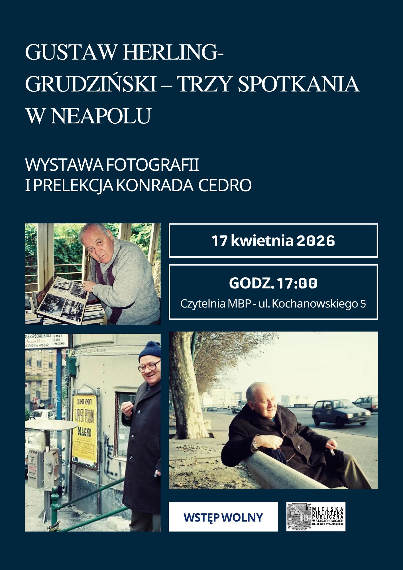 „Gustaw Herling-Grudziński – Trzy spotkania w Neapolu”