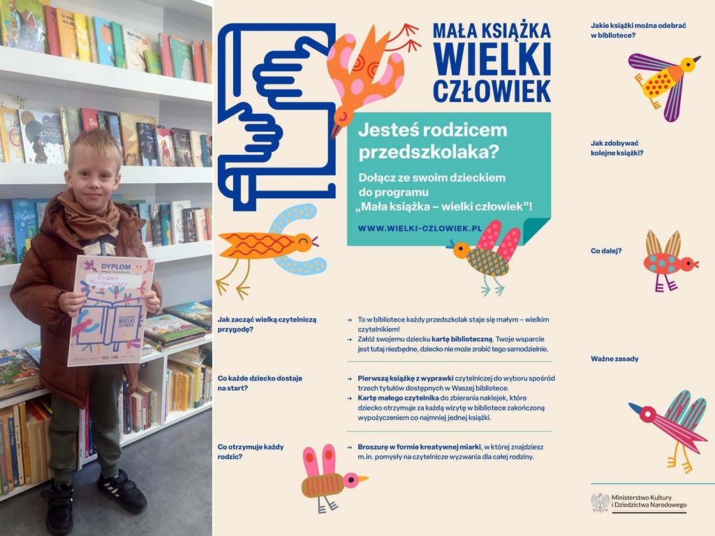 Gratulacje dla kolejnego „dyplomowanego” Czytelnika