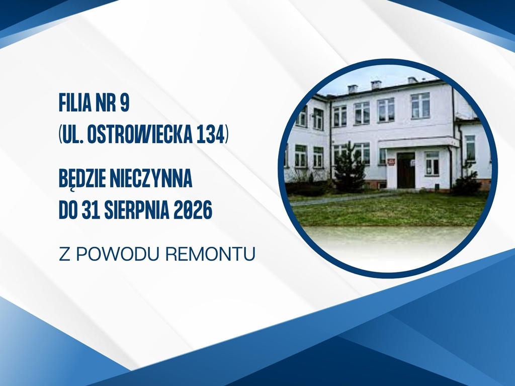 Filia nr 9 nieczynna