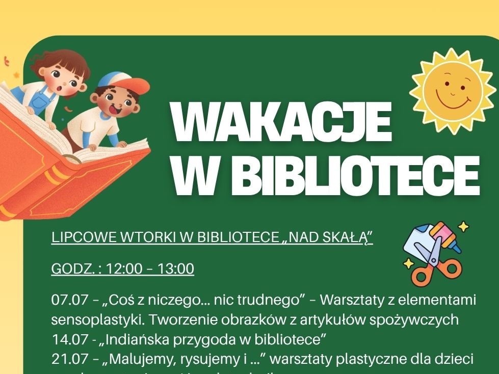 Wakacyjne zajęcia dla dzieci