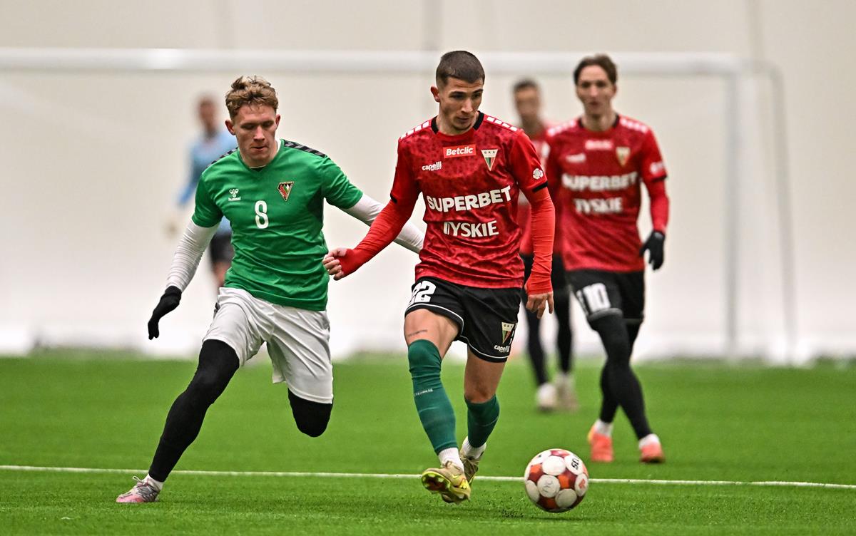 Zwycięskie dwa sparingi jednego dnia. GKS Tychy kończy gry kontrolne przed ligową wiosną