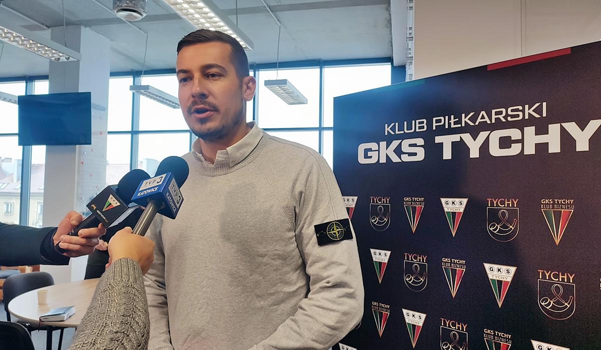 Max Kothny: GKS Tychy to przez cały czas mały klub, choć patrząc na stadion może wydawać się inaczej