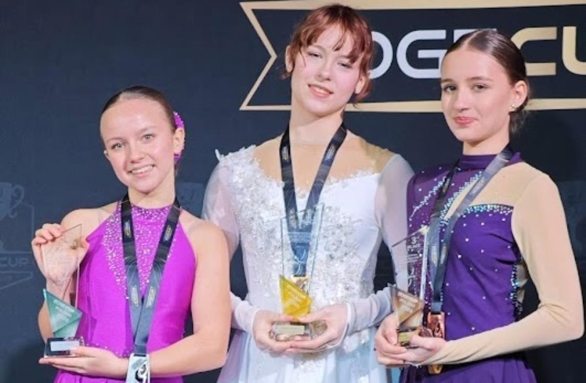 Łyżwiarki figurowe TKKF Pionier Tychy zwyciężyły w prestiżowym turnieju Edge Cup