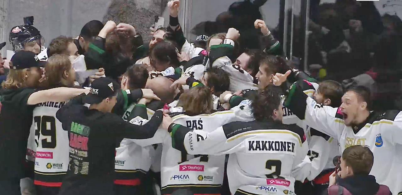 Hokeiści GKS-u Tychy po raz siódmy mistrzami Polski