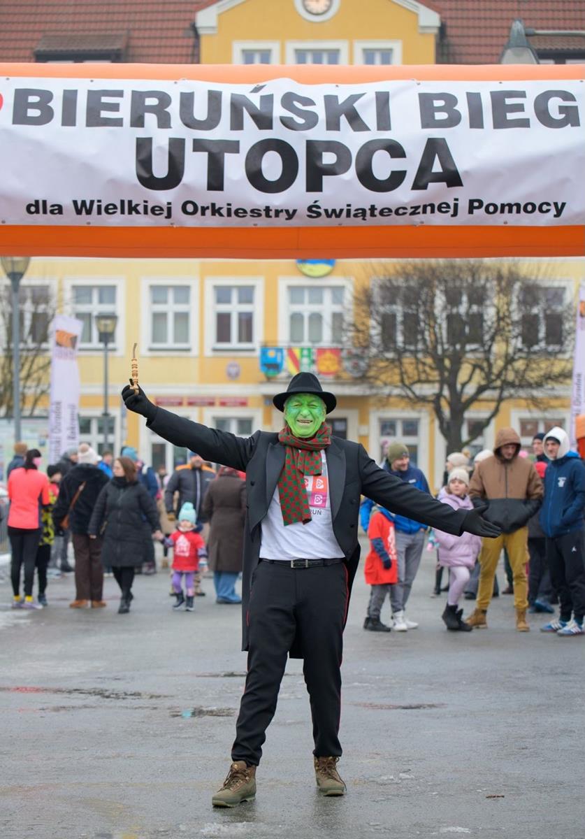12. Bieruński Bieg Utopca dla WOŚP. Ponad tysiąc uczestników