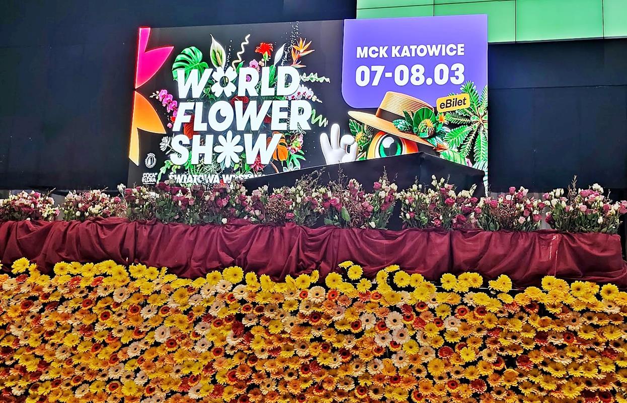 [ZDJĘCIA] Ogromna wystawa egzotycznych kwiatów