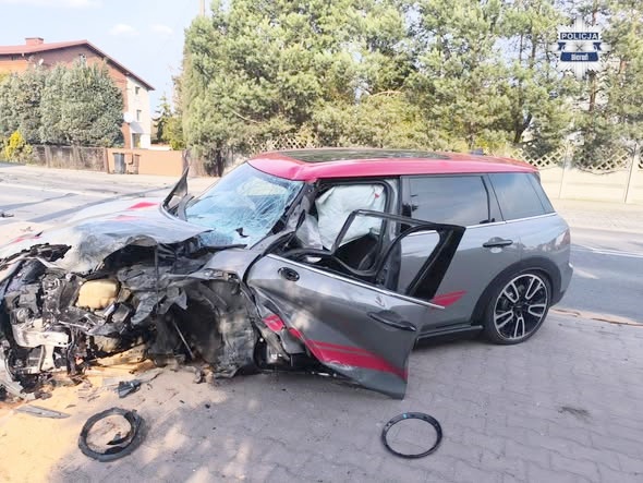 Skutek zasłabnięcia za kierownicą