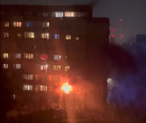 Tychy: Mieszkanie spłonęło doszczętnie