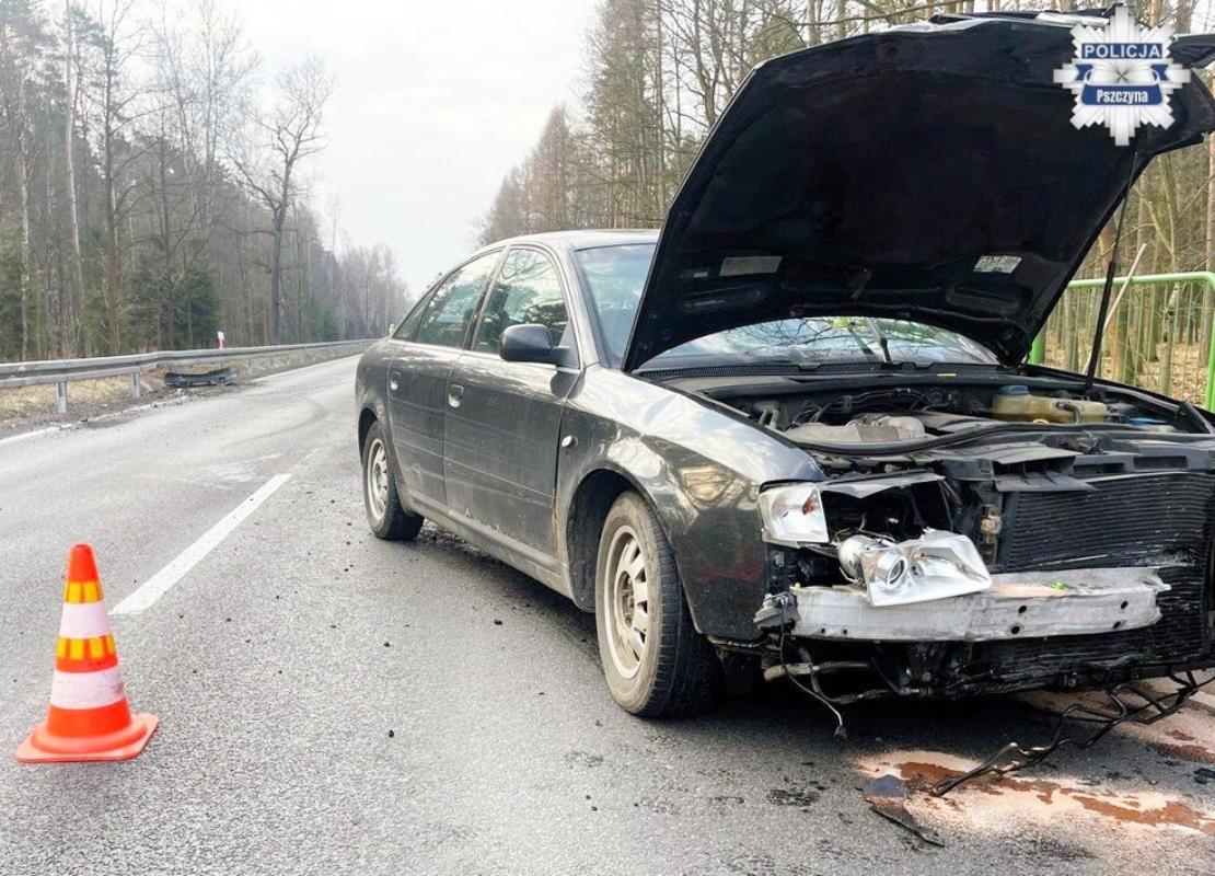 Zderzenie przy wyprzedzaniu