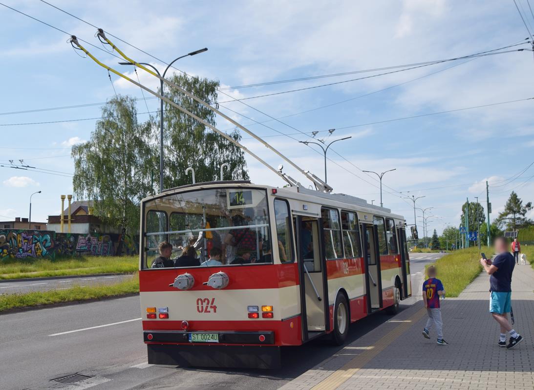 Tychy: Udane kursy trolejbusu Skoda 14 Tr