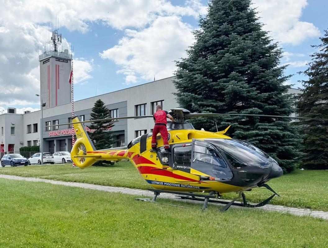 Tychy: Liczyła się każda sekunda w walce o życie dziecka