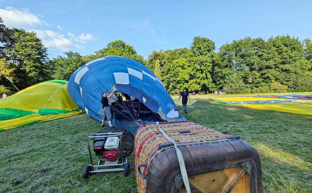 Balony wzleciały po raz szósty nad Pszczyną i Tychami