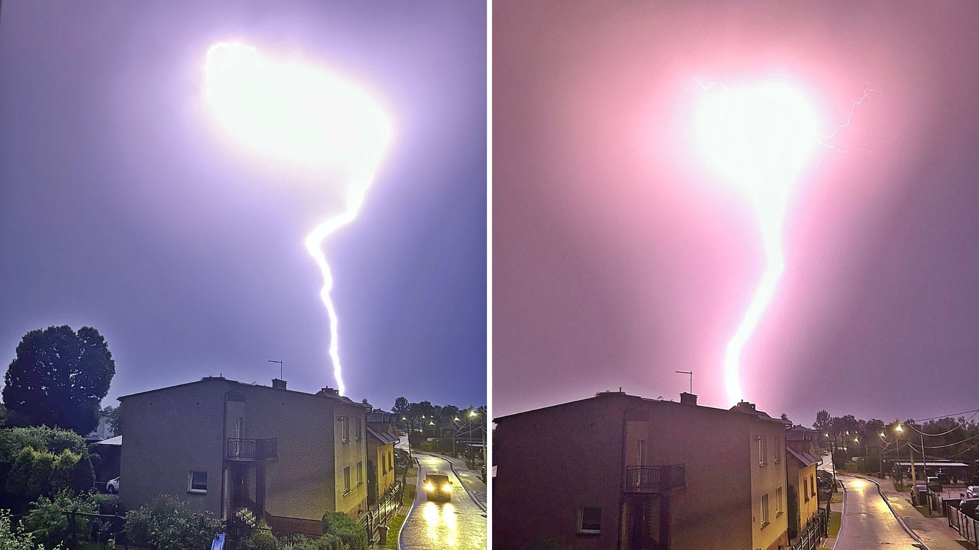 Tychy: Szalała burza z piorunami