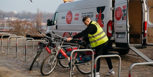 Ponad 4,5 mln wypożyczeń. Warszawa podsumowała sezon z rowerami miejskimi