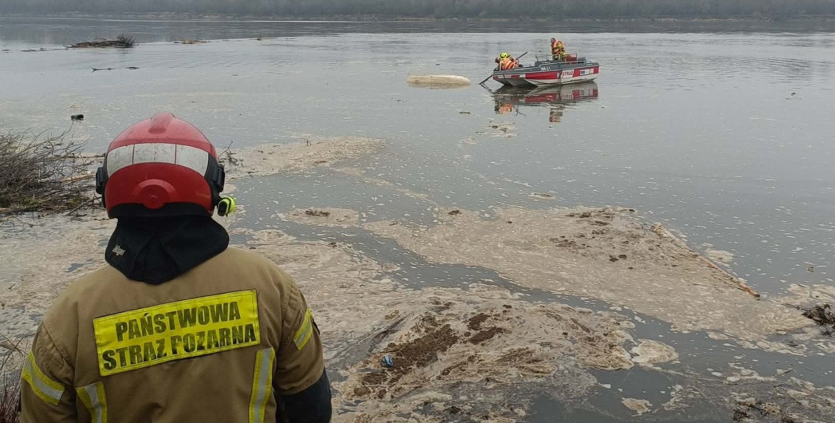 Tragedia w Wyszogrodzie. 56-latek utonął w Wiśle, jego koledzy byli pijani