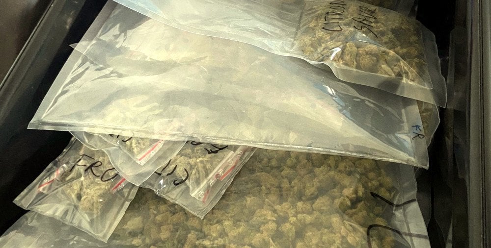 Ponad sześć kilo narkotyków w mieszkaniu. Zarzuty dla 42-latka