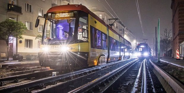 Tramwaj wzdłuż Rakowieckiej już w te święta? Pierwsze testy za nami