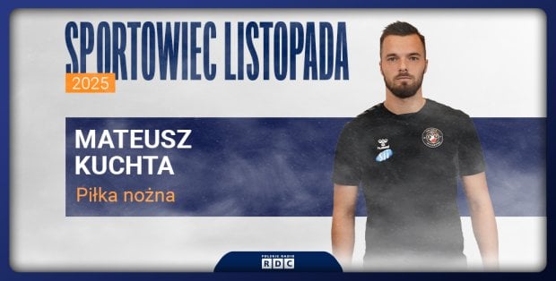 Mateusz Kuchta sportowcem listopada w plebiscycie Magazynu Sportowego RDC